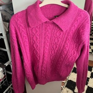 Free people collar knit